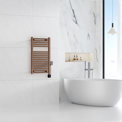 Elara electric radiator Smart WiFi 76.6 x 45 cm brushed bronze copper PVD