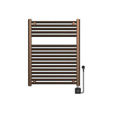 Elara elektrische radiator Smart WiFi 76,6 x 60 cm geborsteld brons koper PVD
