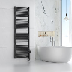 Elara elektrische radiator Smart WiFi 181,7 x 60 cm mat zwart