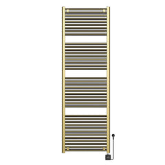 Elara elektrische radiator Smart WiFi 181,7 x 60 cm geborsteld messing PVD
