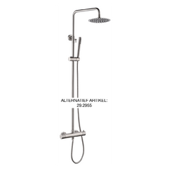 304 thermostatische regendoucheset opbouw RVS