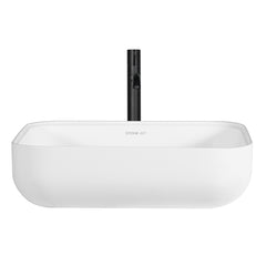 StoneArt washbasin LC201 - matt white - 42x42cm