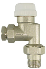 thermostatisch ventiel zonder knop 1/2 axiaal+adaptor