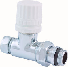 luxury therm.prepared valve 1/2''x15 (M22) compression straight chrome
