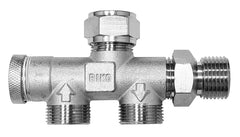 4-way distributor 1/2" x compression 15mm x 2 X M22 incorrect