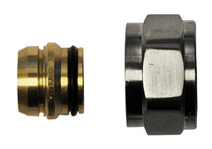 Adapter Eurocone/compression 15mm brushed steel