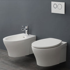 StoneArt Wandbidet TFS-102P - wit glanzed - 52x37