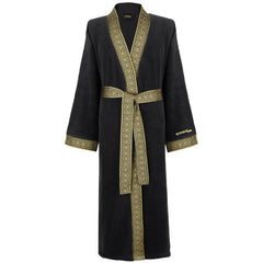 Aymando Dubai Badjas - Luxe kimono badjas - 100% katoen - gouden details