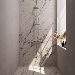 Brauer Chroom Edition stortdoucheset - hoofddouche 20cm - staafhanddouche - chroom - 5-CE-007-1