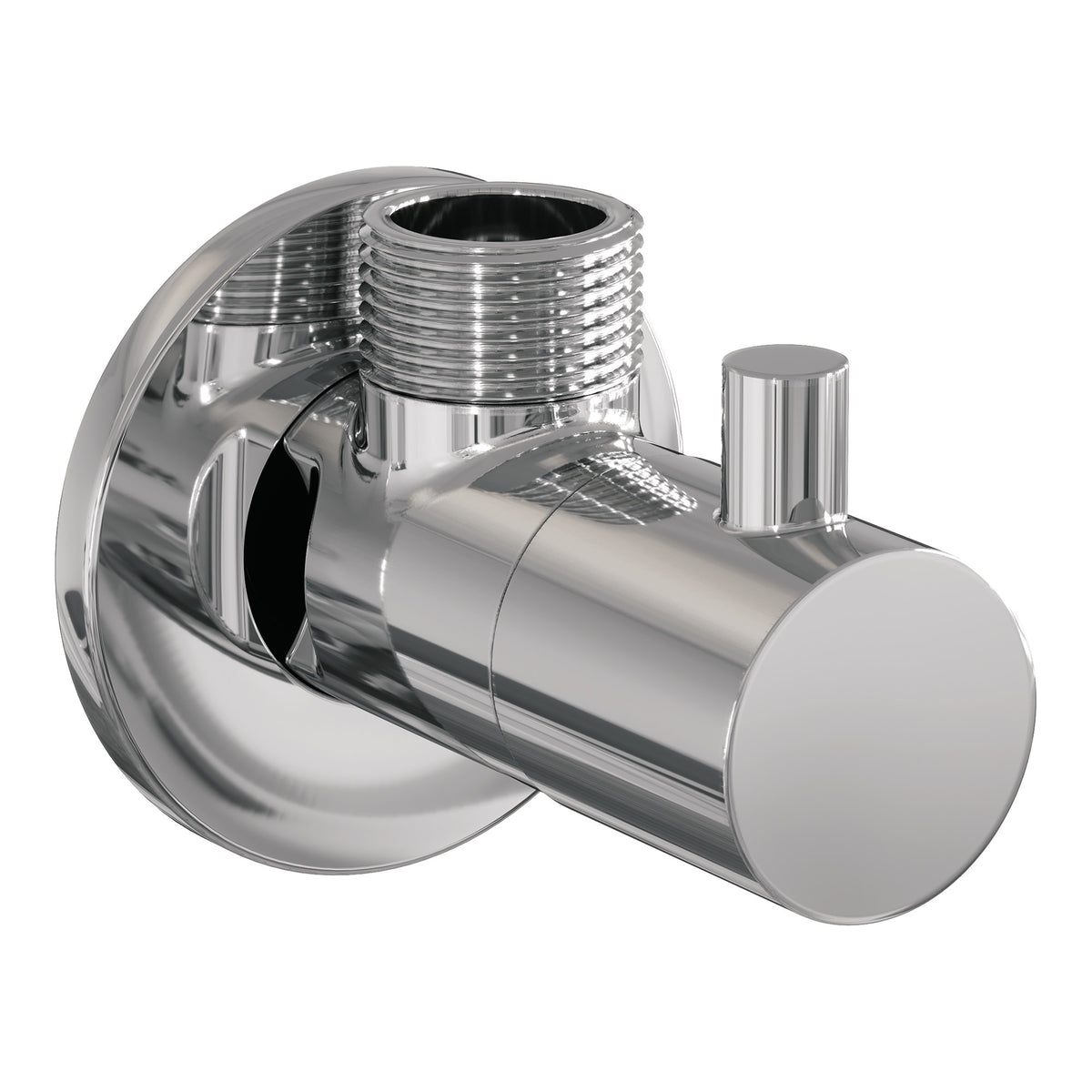 BRAUER Chrome Edition hoekstopkraan compleet met slang chroom