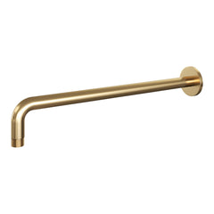 Brauer Edition muurarm gebogen Geborsteld Goud PVD