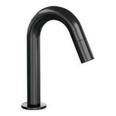 Brauer Stripe fonteinkraan met gebogen uitloop - Geborsteld Gunmetal PVD