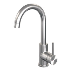 Brauer Stripe wastafelkraan hoog - geborsteld RVS PVD