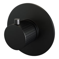 Brauer Stripe inbouwthermostaat - Mat Zwart