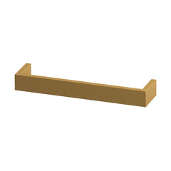 Brauer handdoekbeugel 50x12x6cm - geborsteld goud PVD