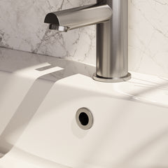 Brauer Edition overloopring 30mm geborsteld gunmetal