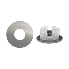 Brauer Edition overloopring 30mm geborsteld gunmetal