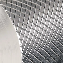 Brauer Brushed Carving thermostatische inbouw badkraan met badvulcombinatie en staafhanddouche set 3 RVS geborsteld PVD