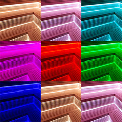 AWT Gartensauna Saunahaus THE CUBE X2 Hemlock 250x250 9kW Cilindro