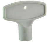 Operating key frost-proof outside tap combination