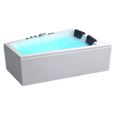 AWT Whirlpool GE105TSL mit Acryl-Schürze 180x130 links