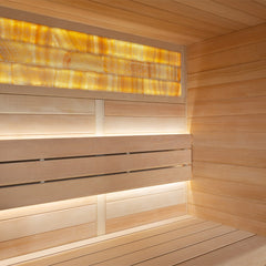 AWT Sauna B1622B Hemlock 200x170 9kW EOS Bi-O Cubo