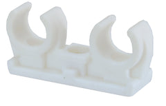 Double CV clamp bracket, plastic 12mm