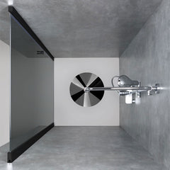 AWT Duschtür LLA900-B schwarz 90x200