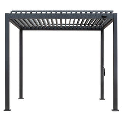AWT Pergola P2-3 basic met handslinger - Waterdicht & Weerbestendig - Antraciet RAL 7043