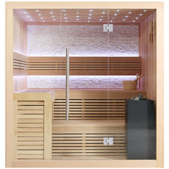 AWT Sauna B1102B Hemlock 200x170 9kW Virta Bi-O