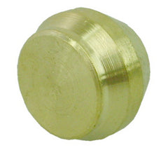 P-169 messing knel afsluitplaatjes 12mm