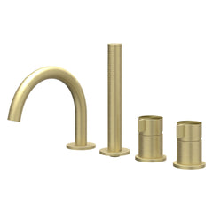 IVY Tribe badrandcombinatie 4-gats RVS 316 - geborsteld mat goud PVD