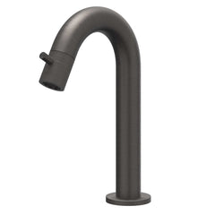 IVY Concord fonteinkraan gebogen RVS 316 - geborsteld carbon black PVD