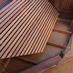 AWT Sauna B1242C red cedar 180x180 9kW EOS BiO-Max