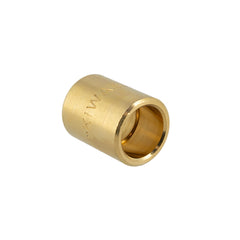 Soldering fitting socket brass Kiwa Gastec 12 mm cap x 12 mm cap