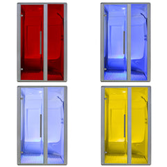 AWT Dampfsauna S200D alu 114x131 rechts