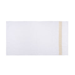 Luxe Handdoeken Set van 2 – 100% Katoen - 50x100 cm - Wit - Goud Geborduurd - Premium Badtextiel met OEKO-TEX Certificering (Copy)