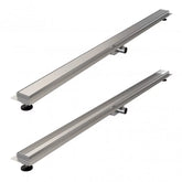 BRAUER Douchegoot met multifunctioneel rooster en flens 7 x 140 RVS geborsteld