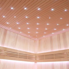 AWT Sauna B1111C Hemlock 180x180 9kW EOS BiO-Cubo