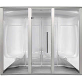 AWT Dampfsauna S208A alu 250x131 10.8kW Harvia