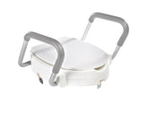 Knight Sam toilet raiser with armrests white