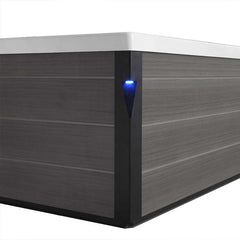 AWT Whirlpool Aussenwhirlpool IN-406 eco extreme pro CloudyBlack 225x185 grau