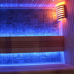 AWT Sauna E1215B populier 180x150 9kW Cilindro