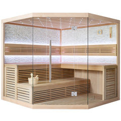 AWT Sauna E1101A Hemlock 220x220 zonder oven