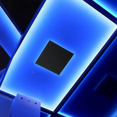 AWT Dampfdusche LD211F15 schwarz 150x90 links