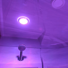 AWT Dampfsauna W200B red cedar 118x135 rechts