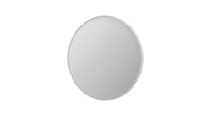 Ink SP15 spiegel rond 80cm met kader - Geborsteld metaal zwart - 8409452