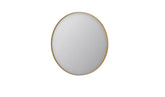 Ink SP15 spiegel rond 80cm met kader - geborsteld mat goud - 8408572