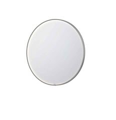 Ink SP24 spiegel rond 100cm met kader - direct LED verlichting rondom, geborsteld RVS - 8409333