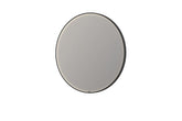 Ink SP24 spiegel rond 120cm met kader - direct LED verlichting rondom, Mat Zwart - 8409340